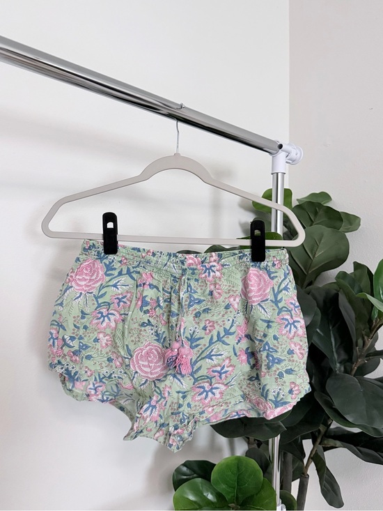 Madison Mathews Pants - Madison Mathews Floral Lounge Shorts